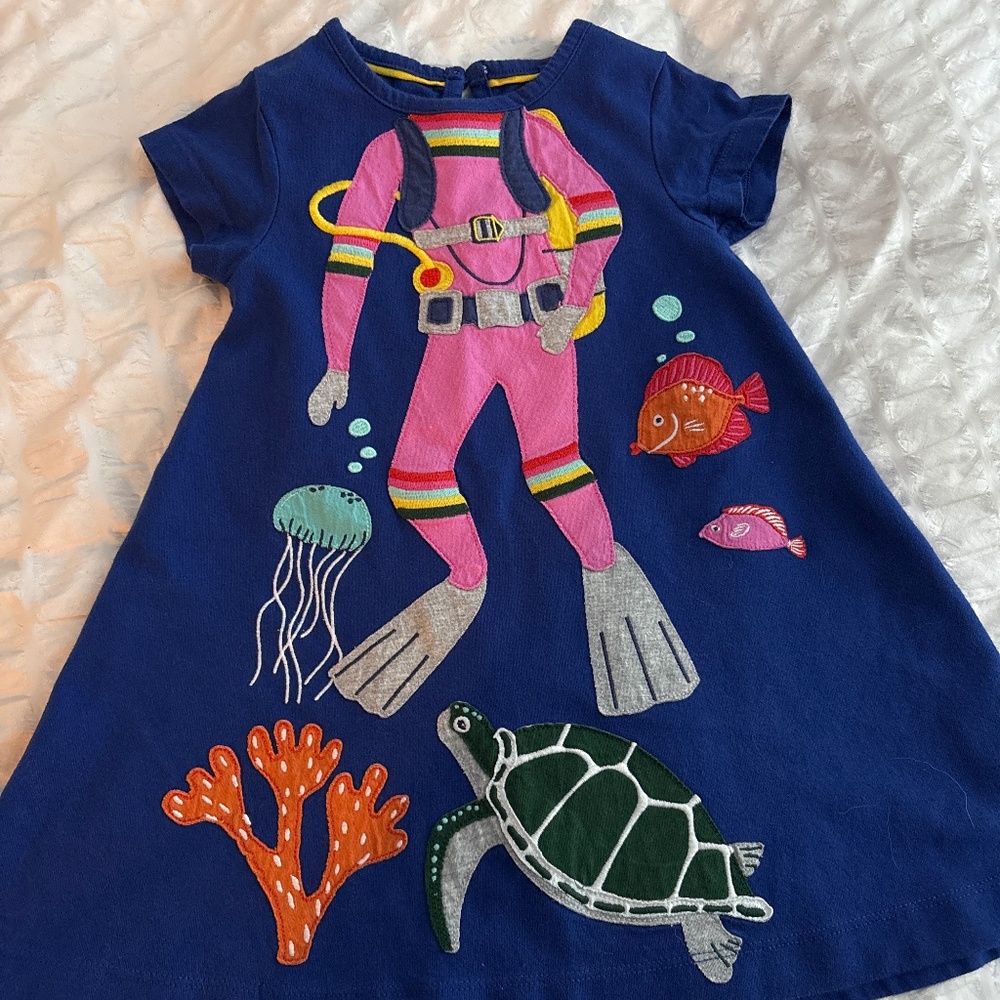 Girls scuba dress